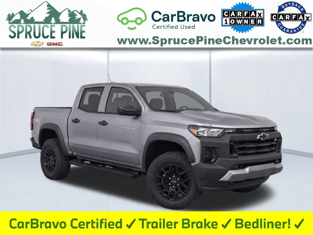 Used 2025 Gray Chevrolet Trail Boss image 1