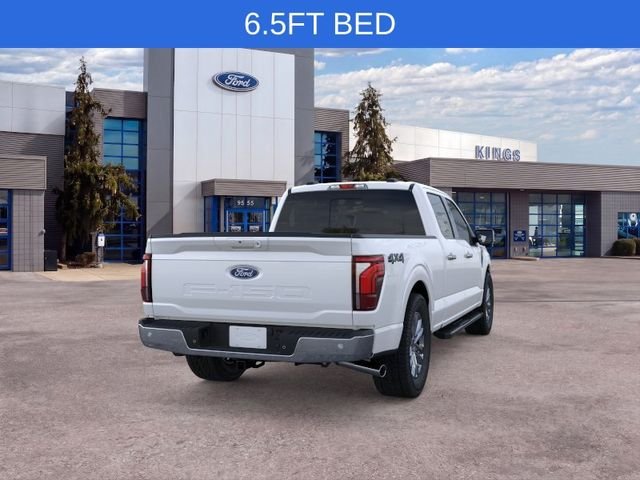 New 2026 Star White Metallic Tri-Coat Ford Lariat® image 8