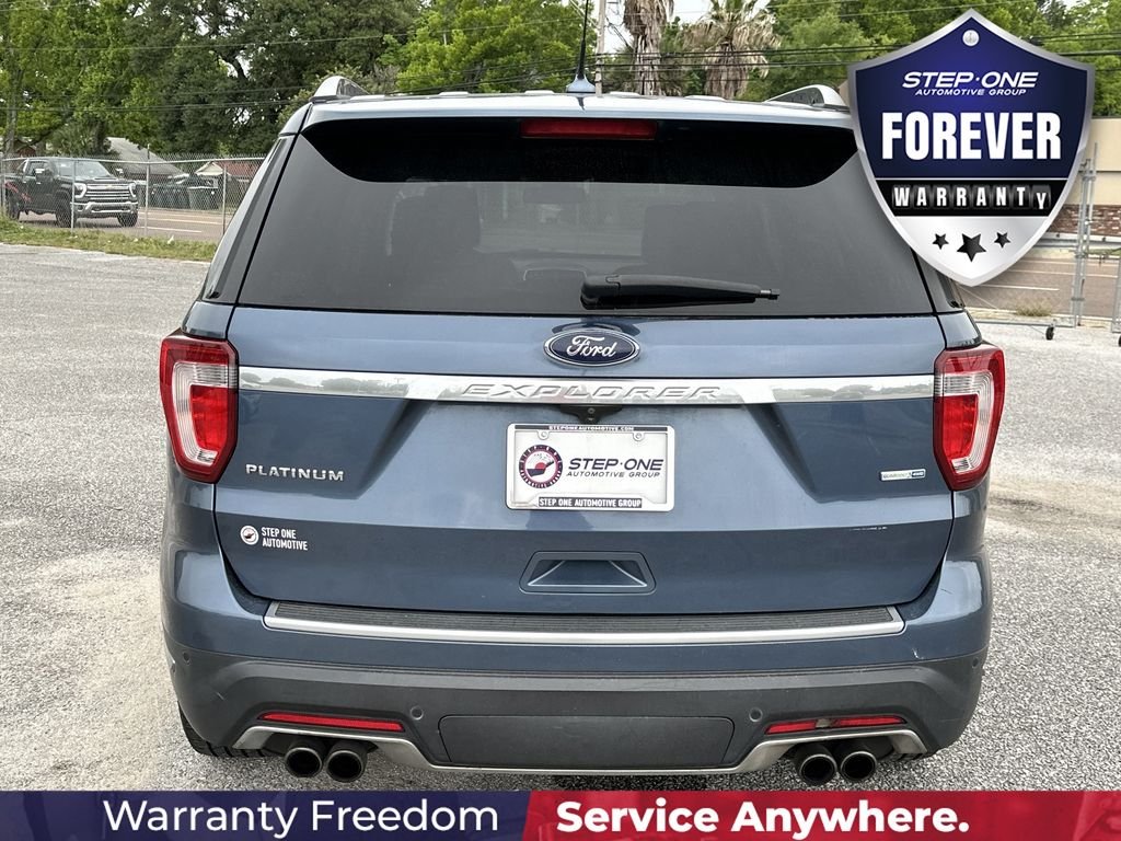 Used 2018 Blue Ford Platinum image 6