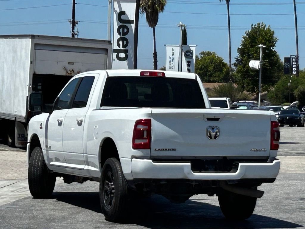 Used 2024 Bright White Clearcoat Ram Laramie image 2