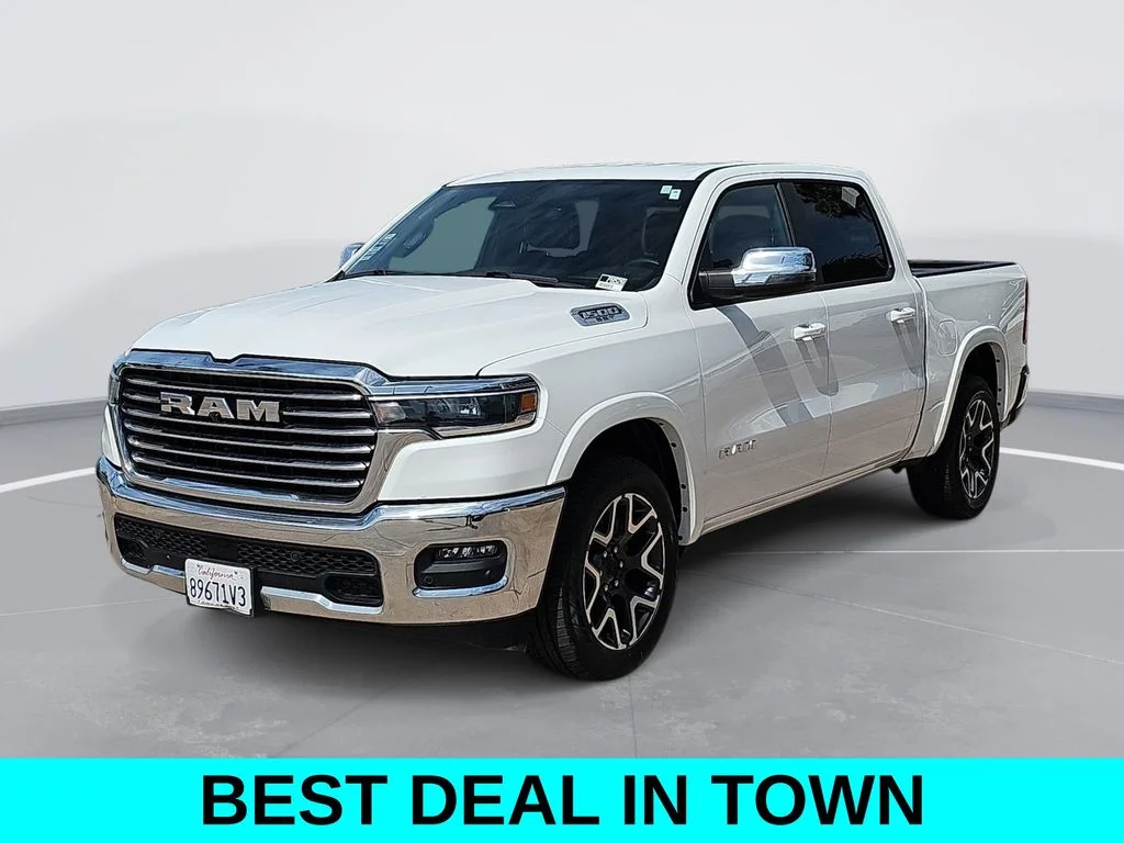 Used 2025 White Ram Laramie image 7