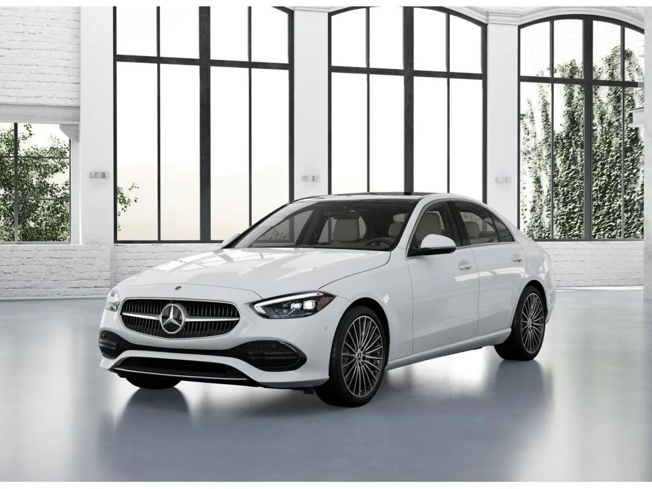 New 2026 Polar White Mercedes-Benz C 300 image 40