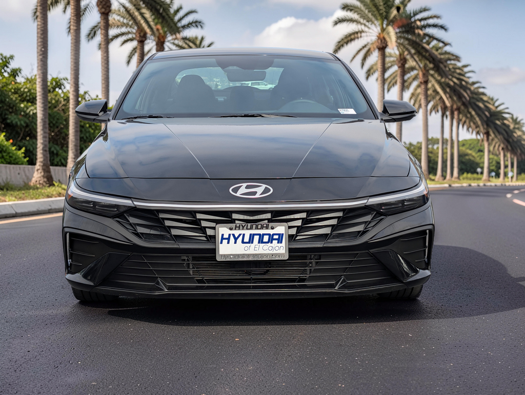 Certified Used 2025 Black Hyundai SEL Sport image 3