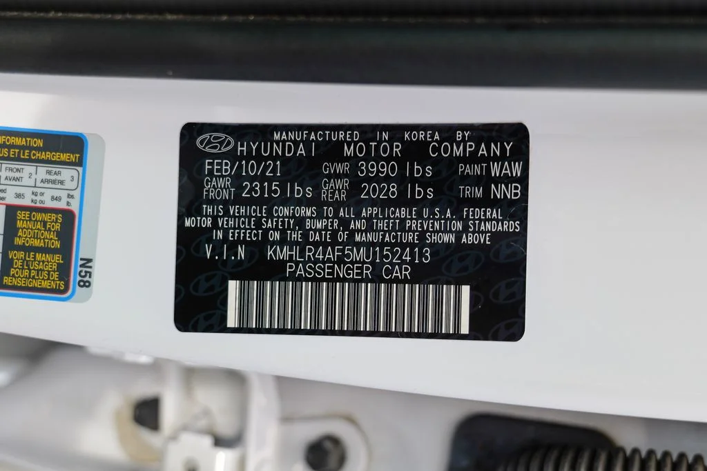 Used 2021 Ceramic White Hyundai N Line image 61