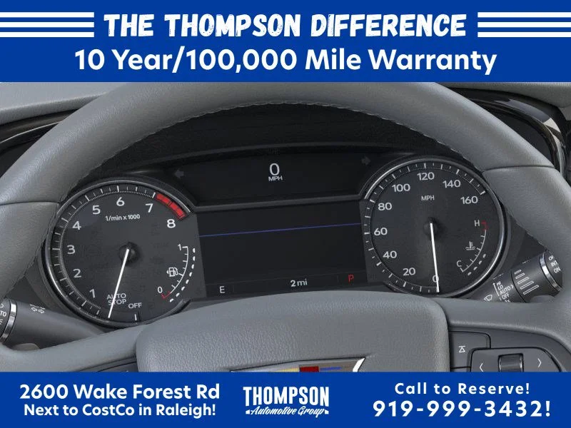 Used 2025 Crystal White Tricoat Cadillac Premium Luxury image 18