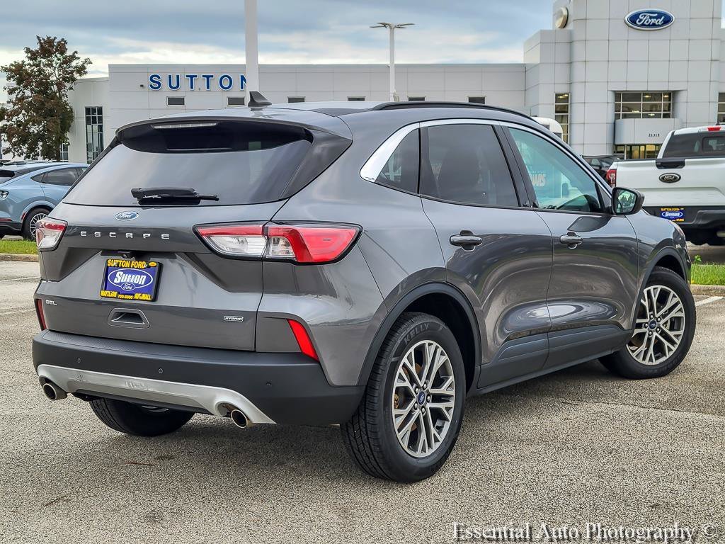 Used 2021 Gray Metallic Ford SEL image 7