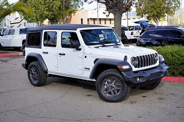 New 2026 Bright White Clearcoat Jeep Sport S image 3