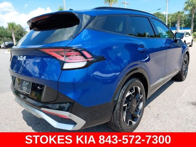 Used 2023 Blue Kia SX-Prestige image 5