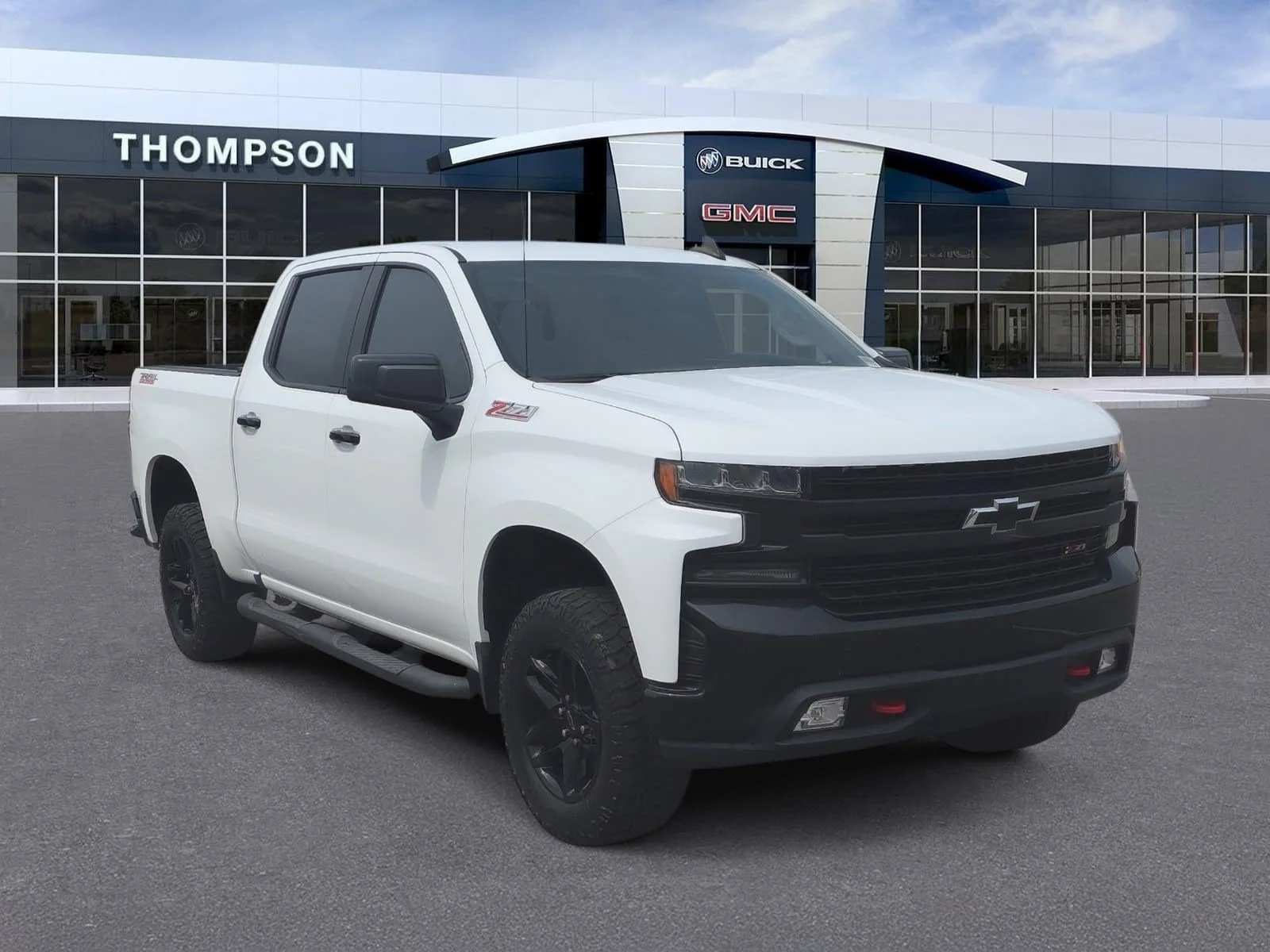 Used 2019 SUMMIT WHITE Chevrolet LT Trail Boss image 1