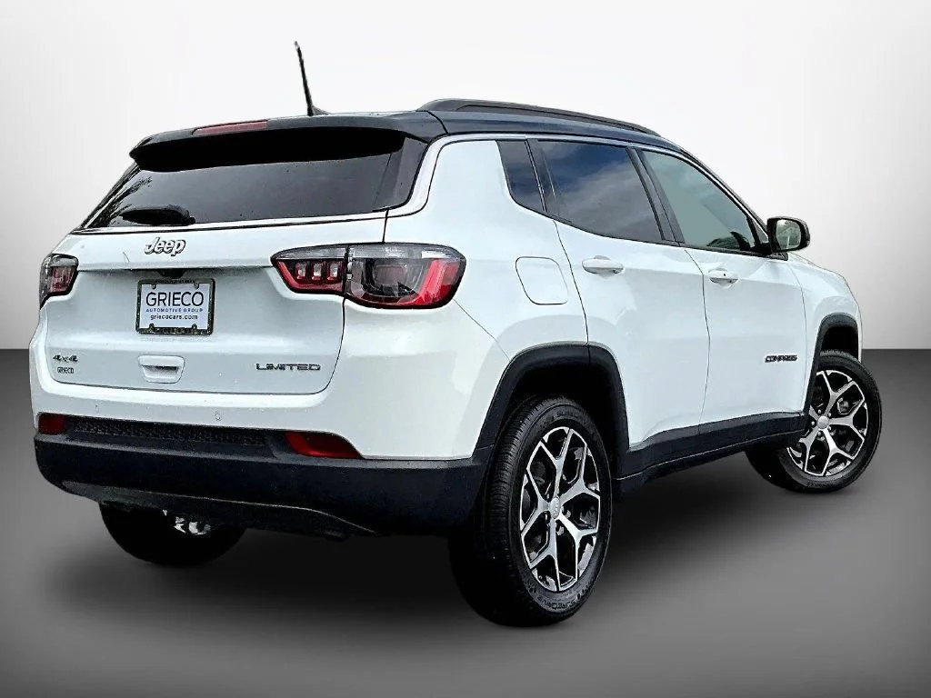 Used 2024 Bright White Clearcoat Jeep Limited image 7