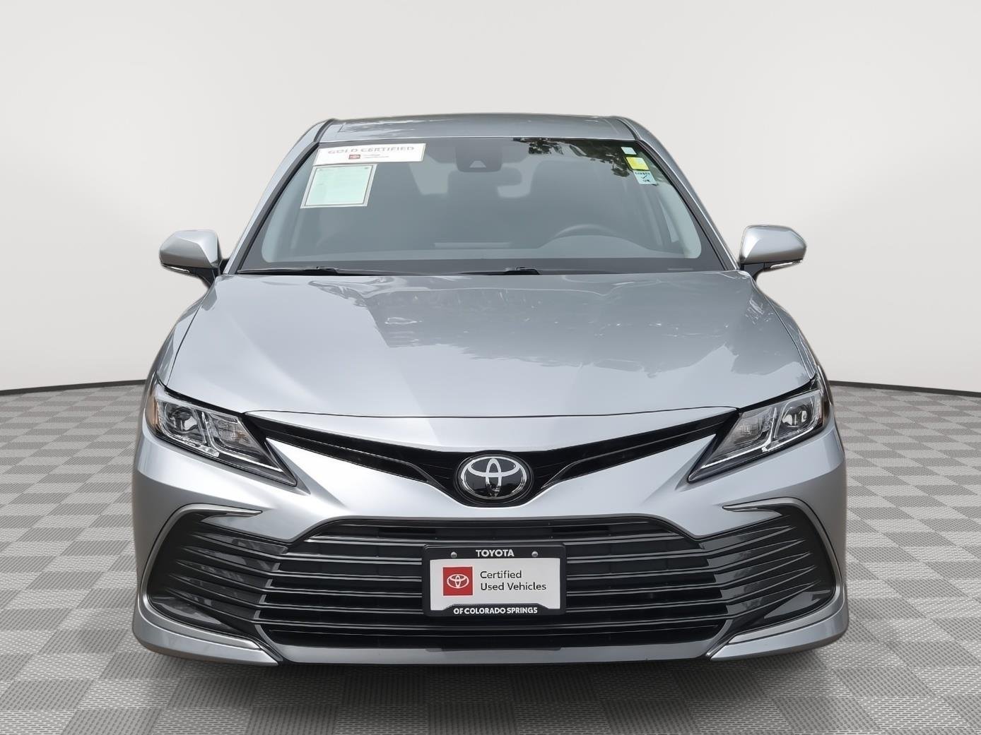 Certified Used 2023 Celestial Silver Metallic Toyota LE image 2