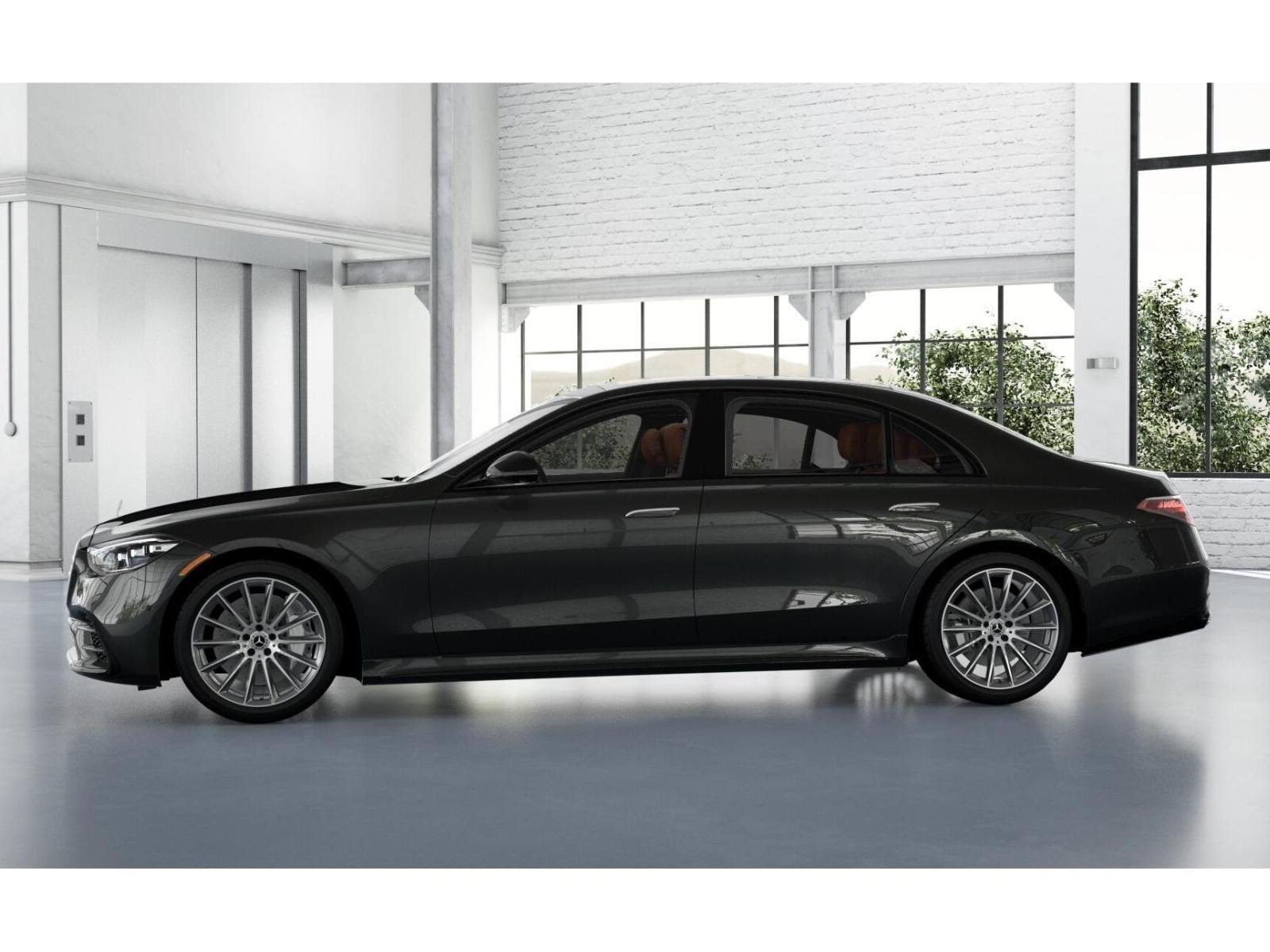 New 2026 Graphite Grey Metallic Mercedes-Benz S 580 4D Sedan 4MATIC® image 36