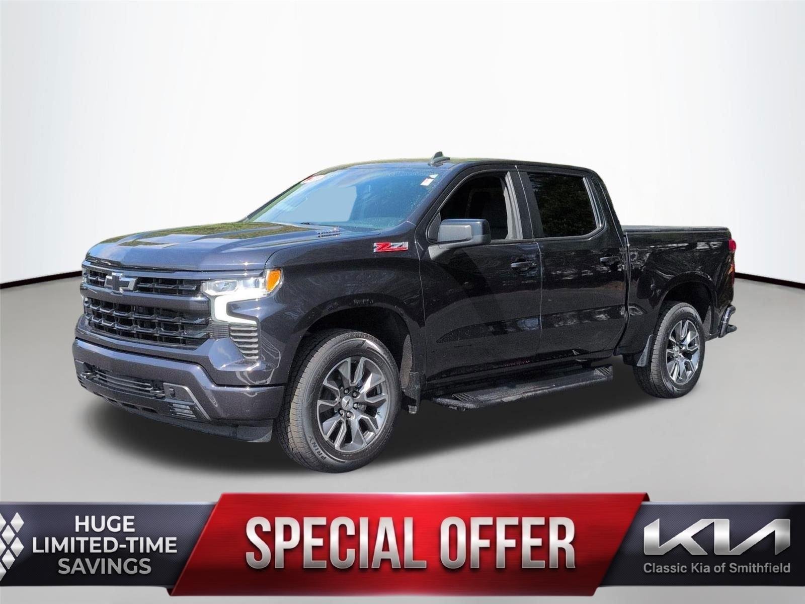 Used 2023 Dark Ash Metallic Chevrolet RST image 1