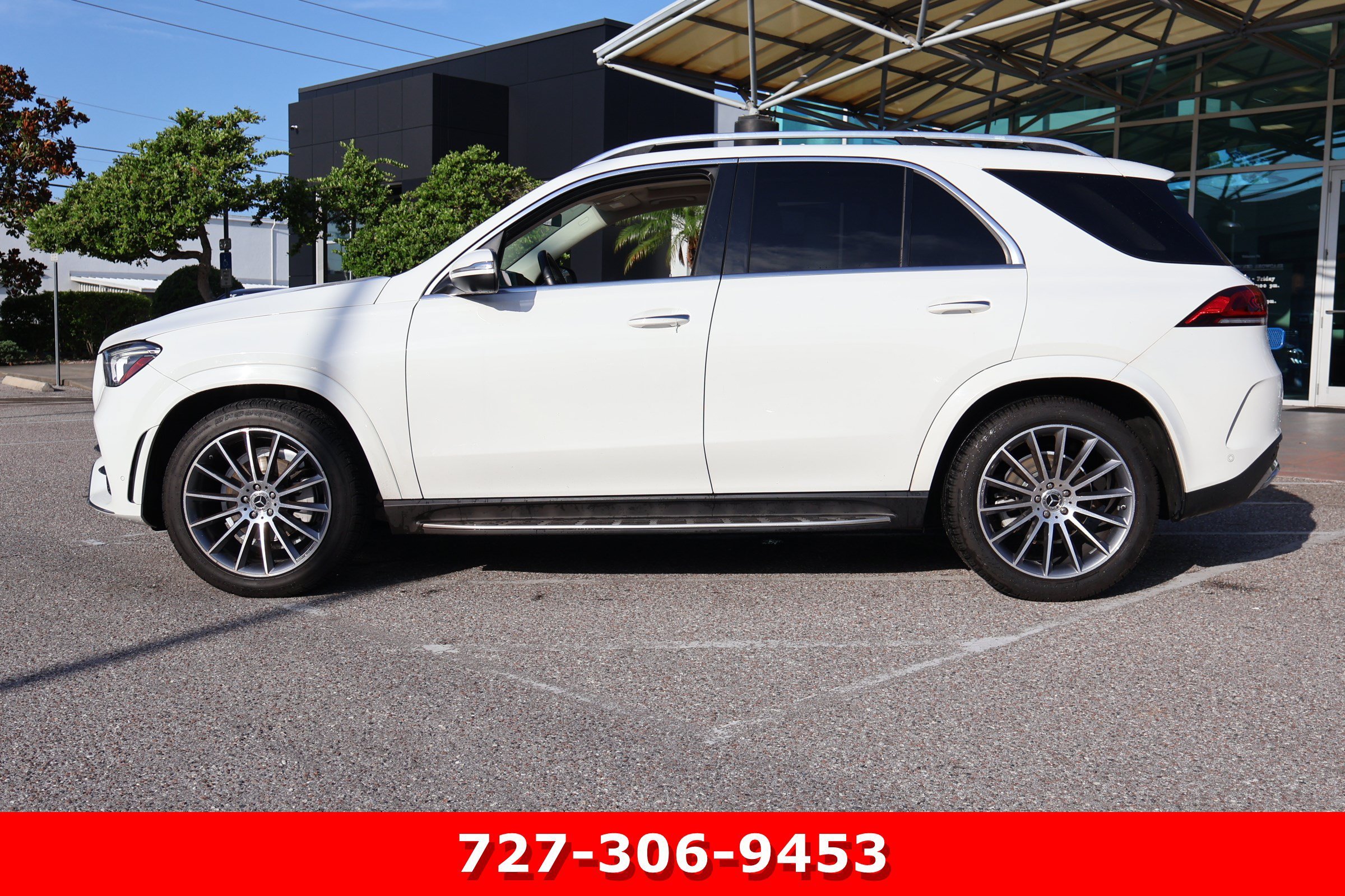 Certified Used 2021 Polar White Mercedes-Benz GLE 350 image 5