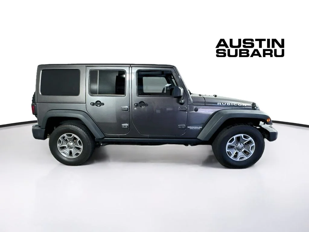 Used 2017 Gray Jeep Unlimited Rubicon image 8