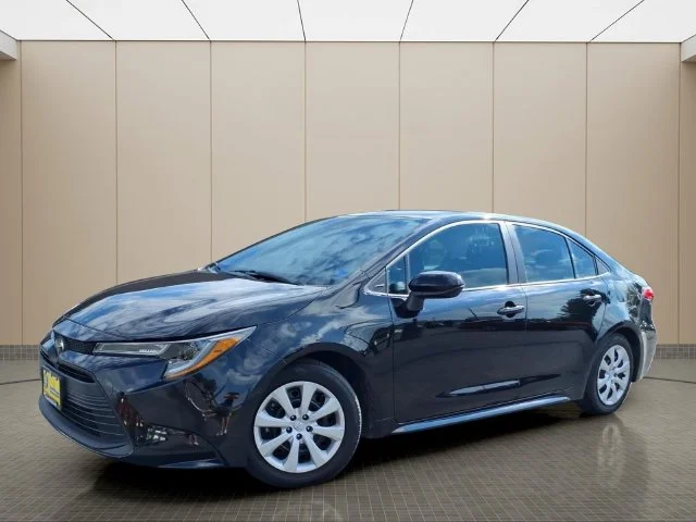 Used 2025 Black Toyota LE image 2