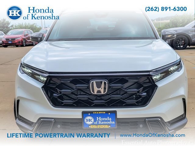 New 2027 Platinum White Pearl Honda Sport-L Hybrid AWD image 2