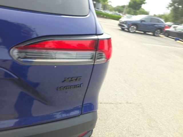 Used 2024 Blue Toyota Hybrid XSE image 5