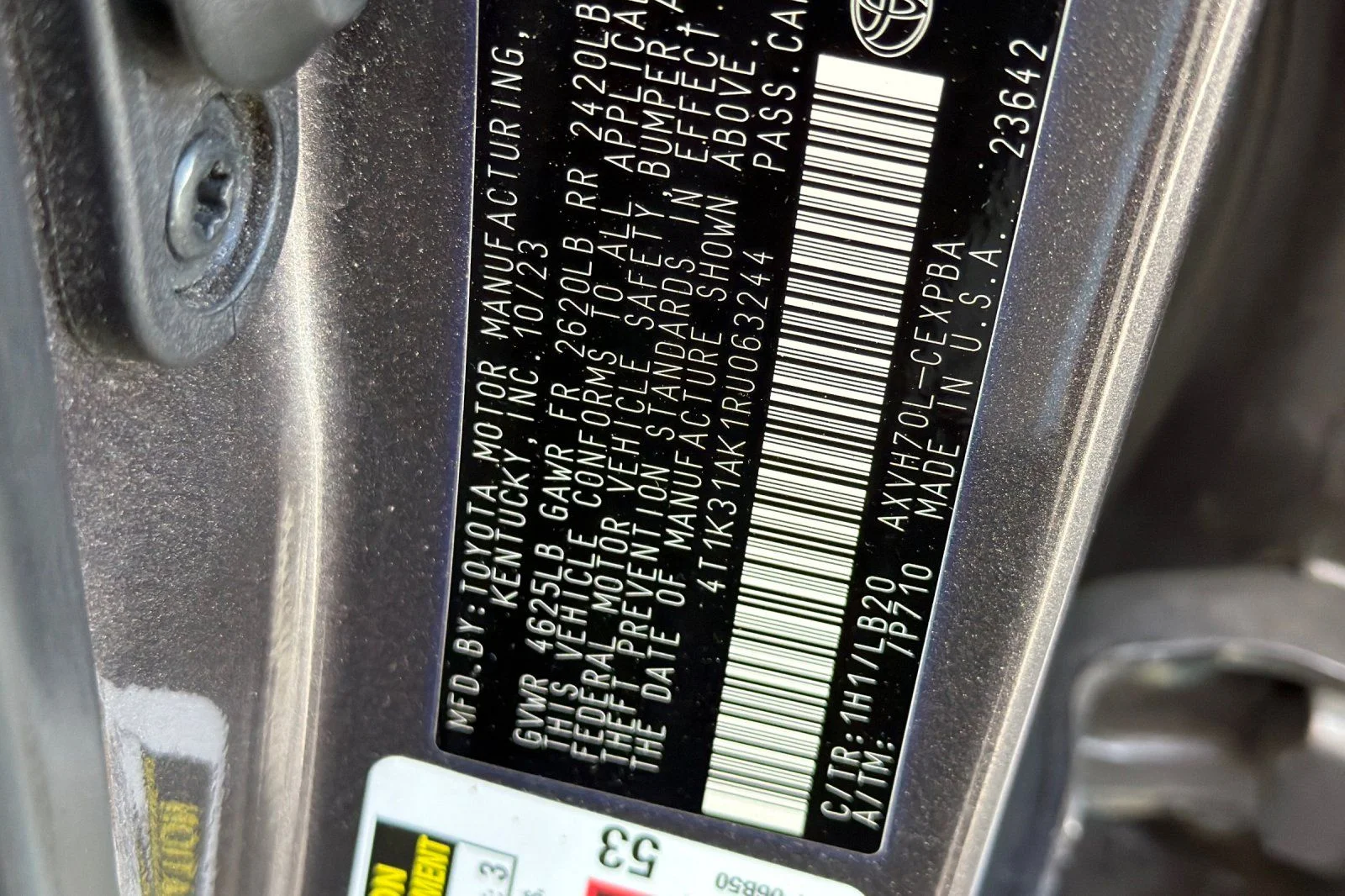 Used 2024 Gray Toyota XSE image 43