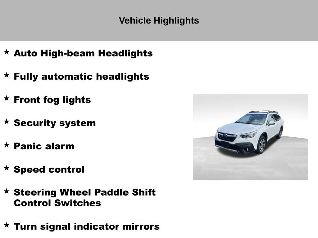 Used 2021 White Subaru Limited image 16