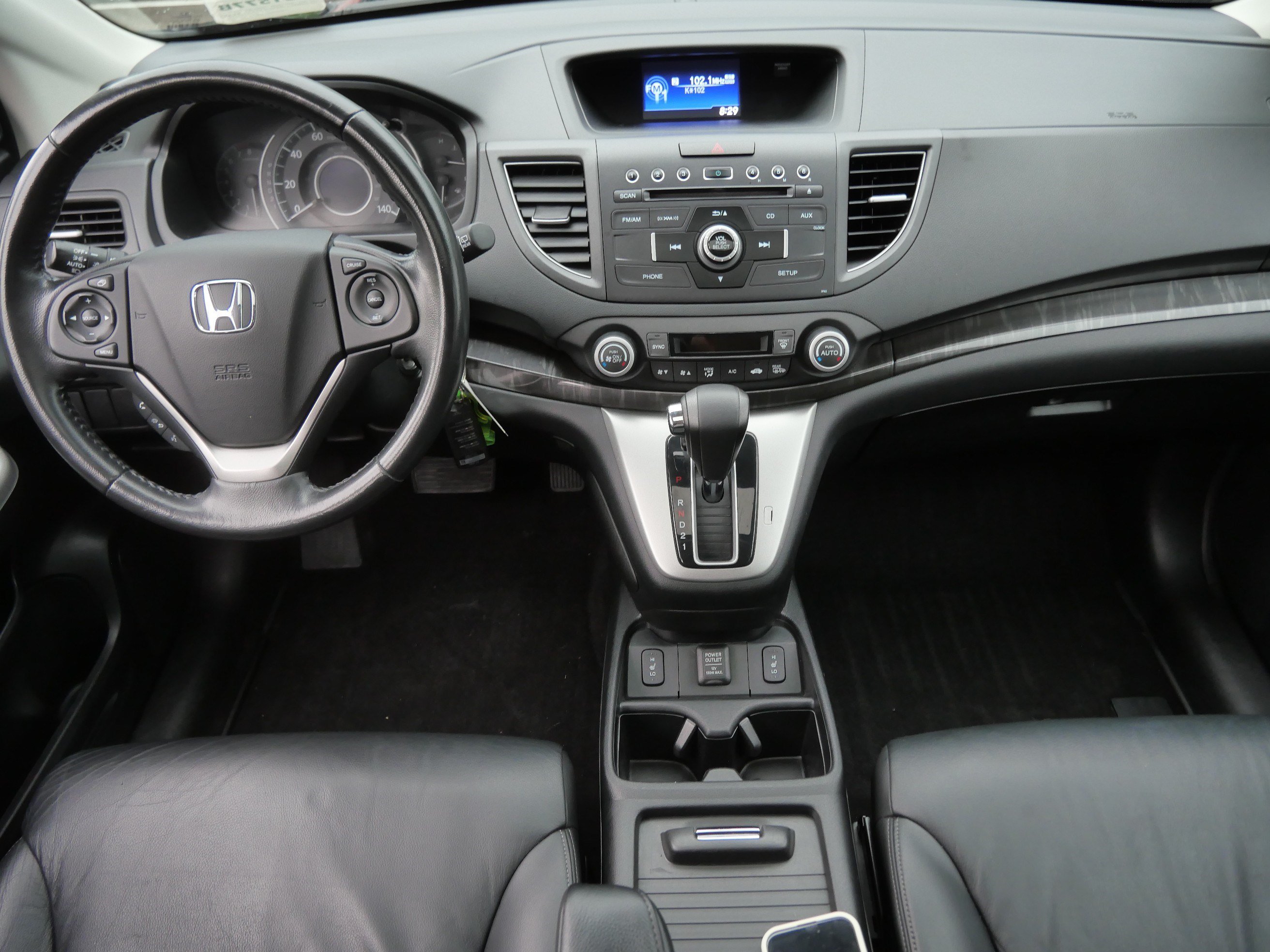Used 2012 Crystal Black Pearl Honda EX-L image 10