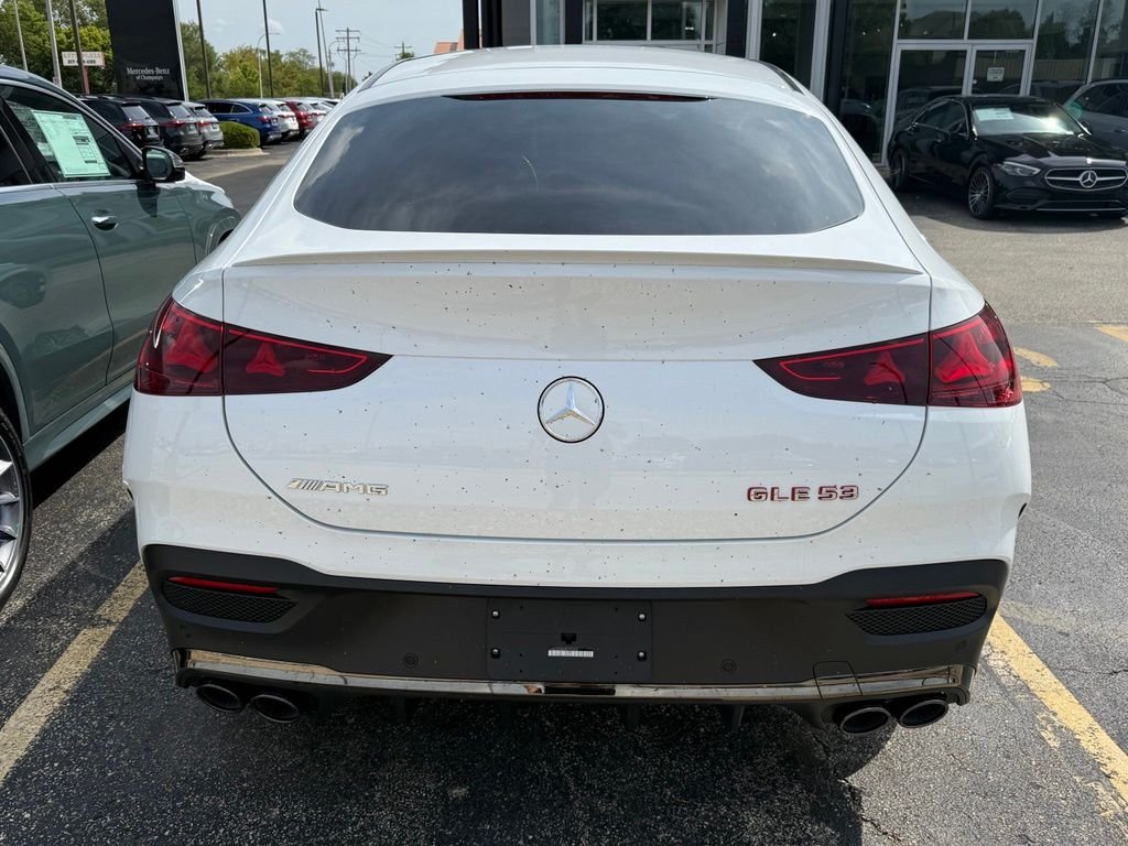 New 2027 MANUFAKTUR Moonlight White Metallic Mercedes-Benz AMG® GLE 53e 4MATIC+ Coupe image 6