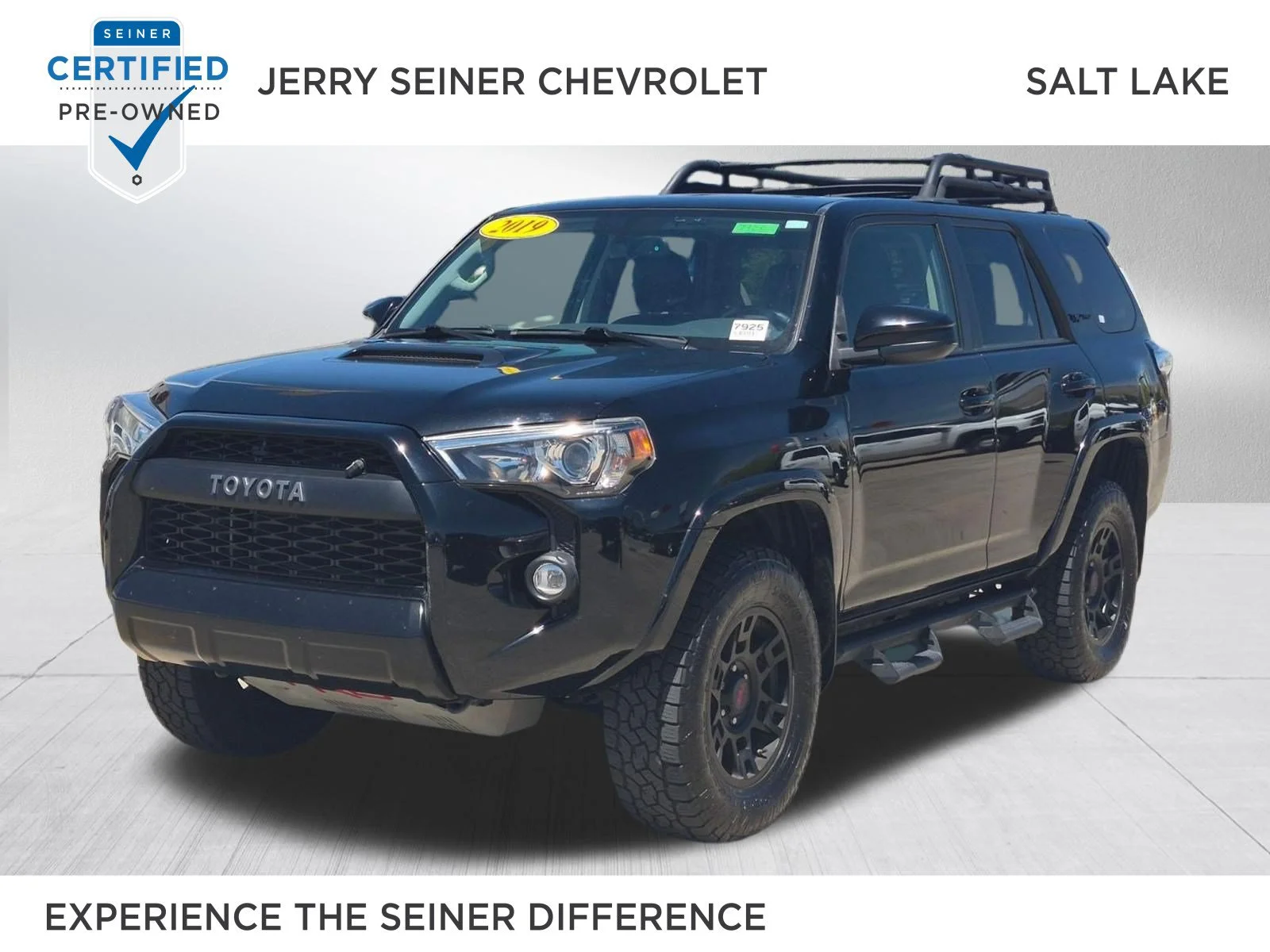 Used 2019 Midnight Black Metallic Toyota TRD Pro image 1