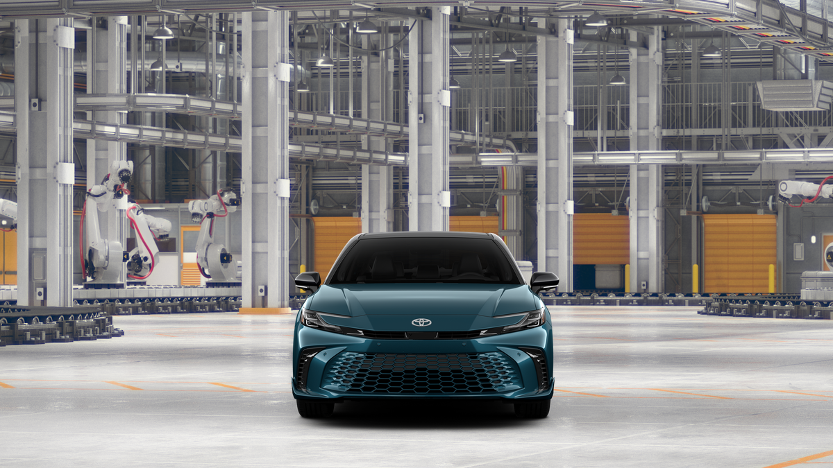 New 2026 Ocean Gem with Midnight Black Metallic roof Toyota XSE image 17