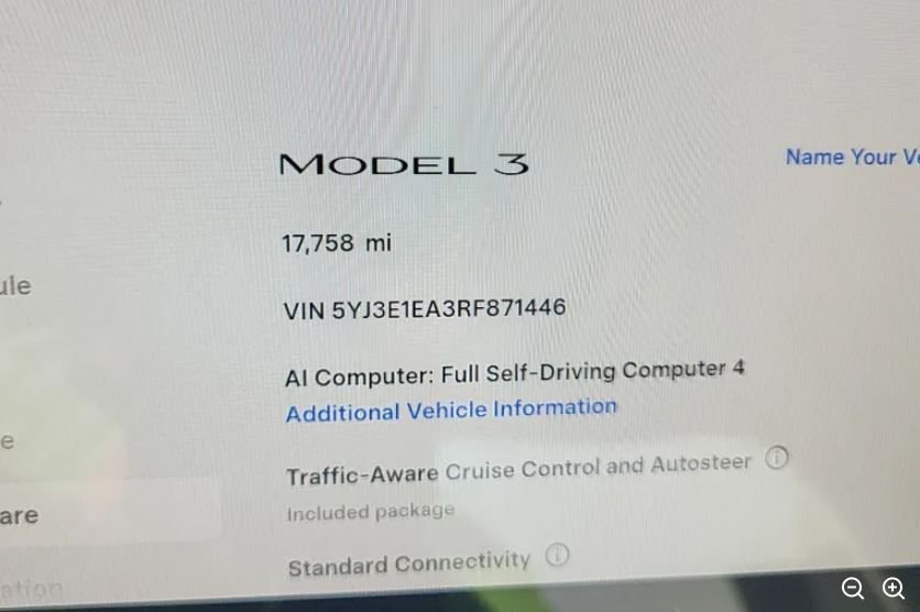 Used 2024 Black Tesla Base image 6