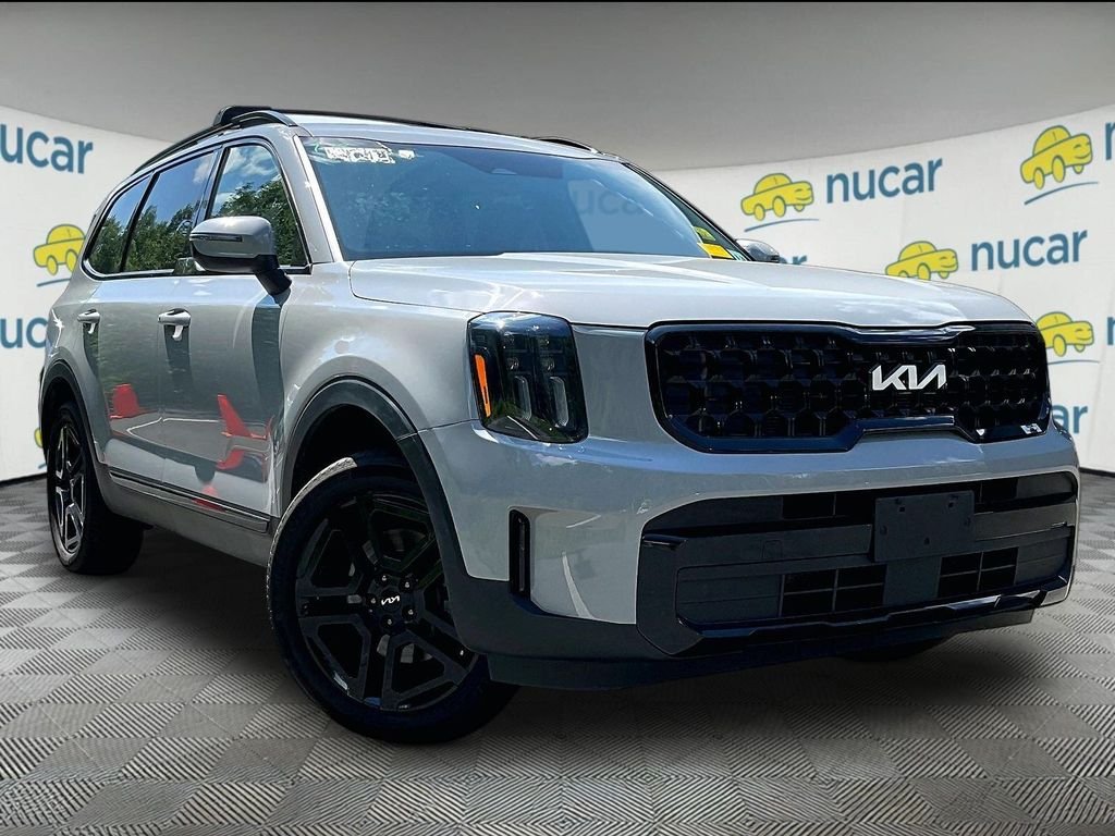 Used 2024 Gray Kia EX X-Line image 1