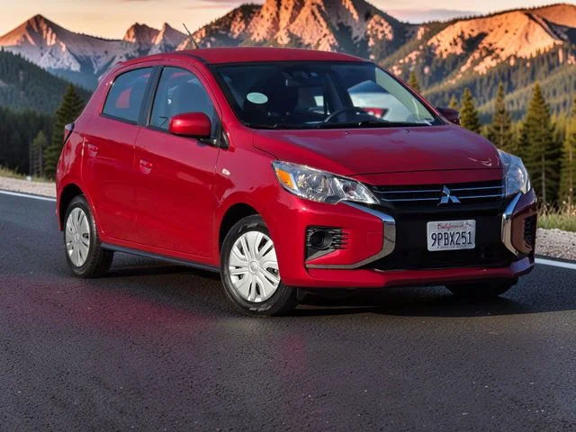 Used 2024 Red Mitsubishi ES image 2