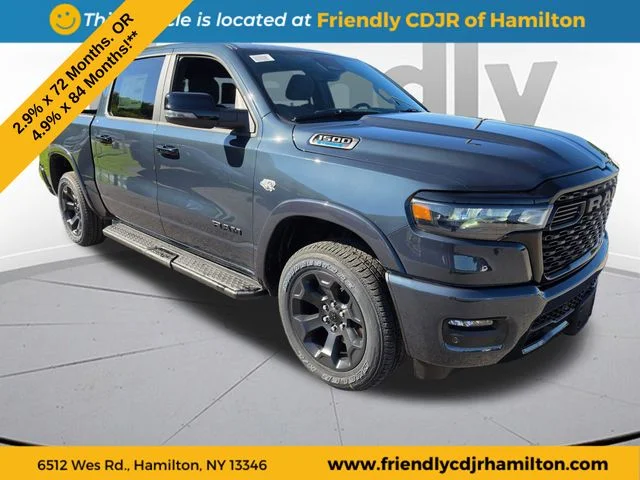 New 2026 Forged Blue Metallic Exterior Paint RAM Big Horn/Lone Star image 3