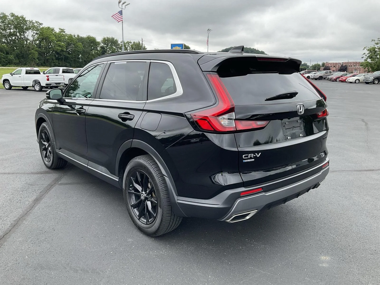 Used 2023 Crystal Black Pearl Honda Sport image 7