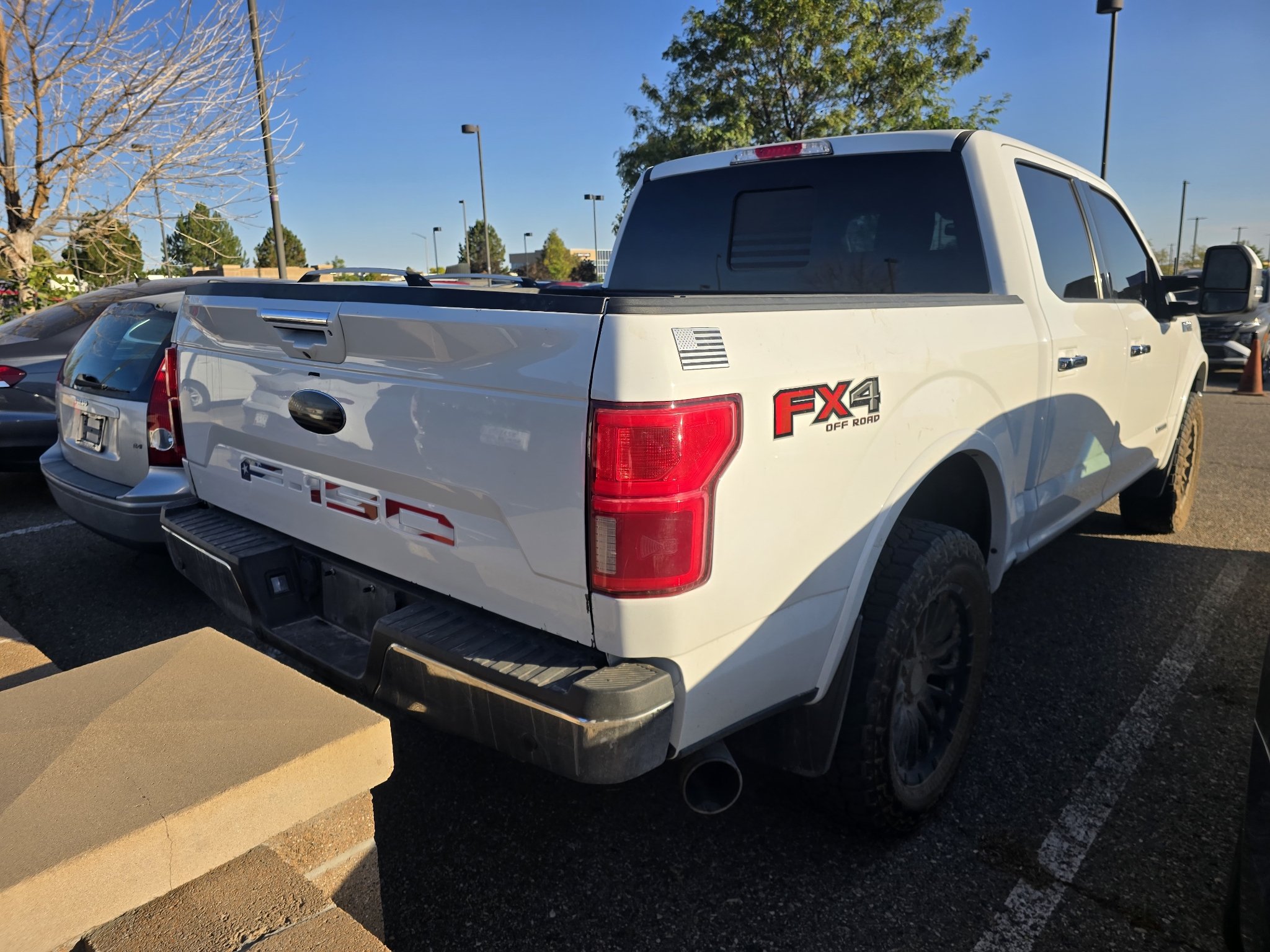 Used 2019 Oxford White Ford LARIAT image 4