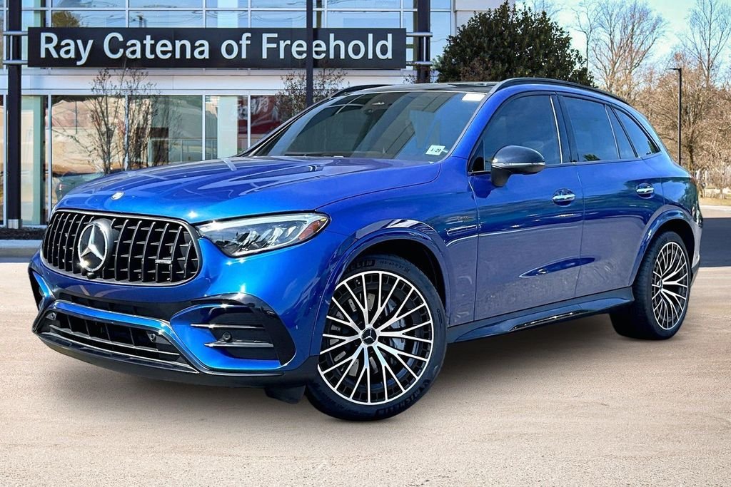 Certified Used 2024 Blue Mercedes-Benz GLC 43 AMG® image 1
