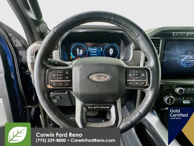 Used 2023 Blue Metallic Ford Platinum image 15