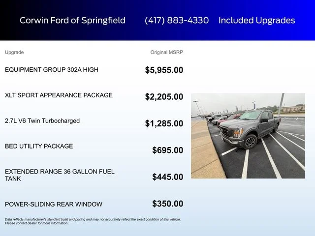 Used 2022 Gray Ford XLT image 6