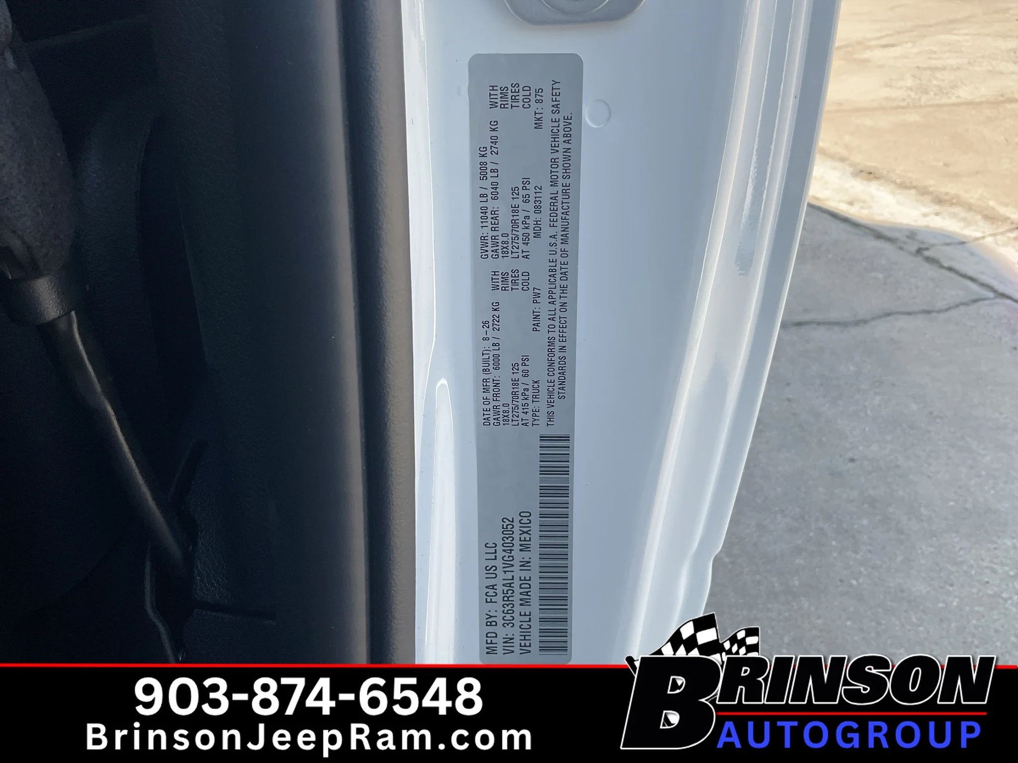 New 2027 Bright White Clearcoat Ram Tradesman image 15