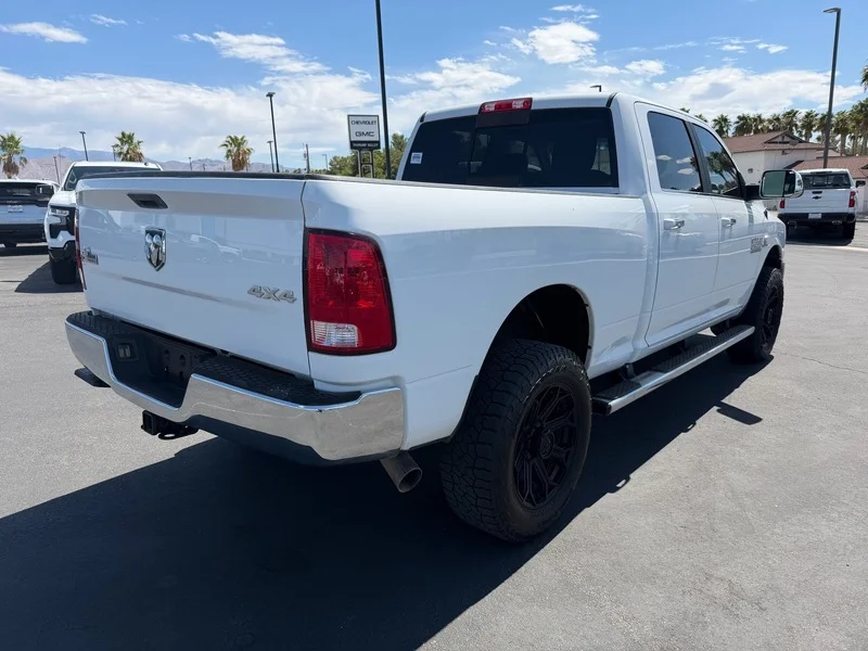 Used 2018 Bright White Clea Ram Big Horn image 3
