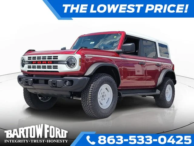 New 2026 Ruby Red Metallic Ford Heritage Edition image 1