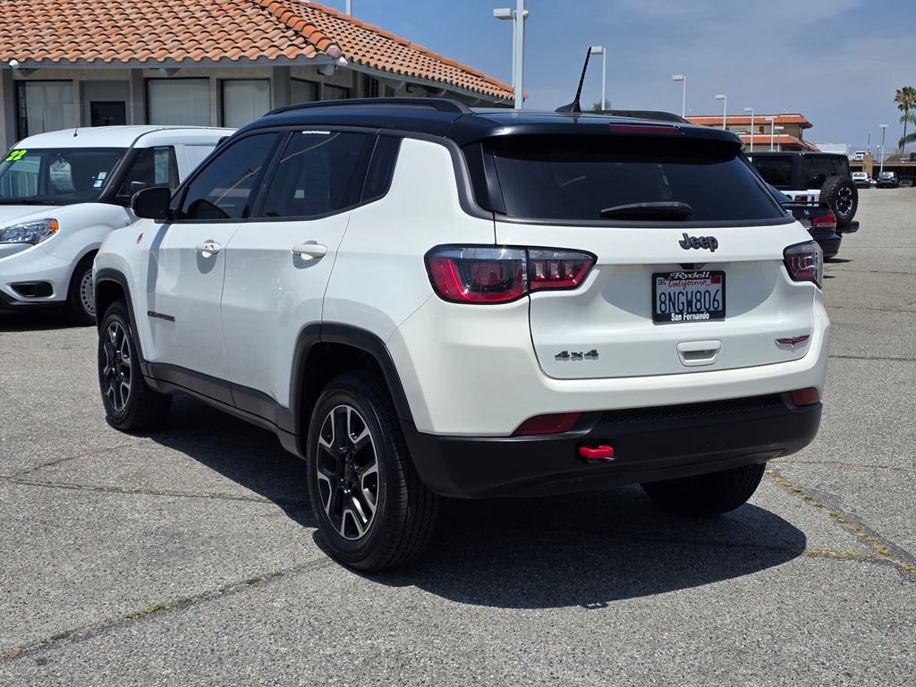 Certified Used 2020 White Jeep Trailhawk image 6