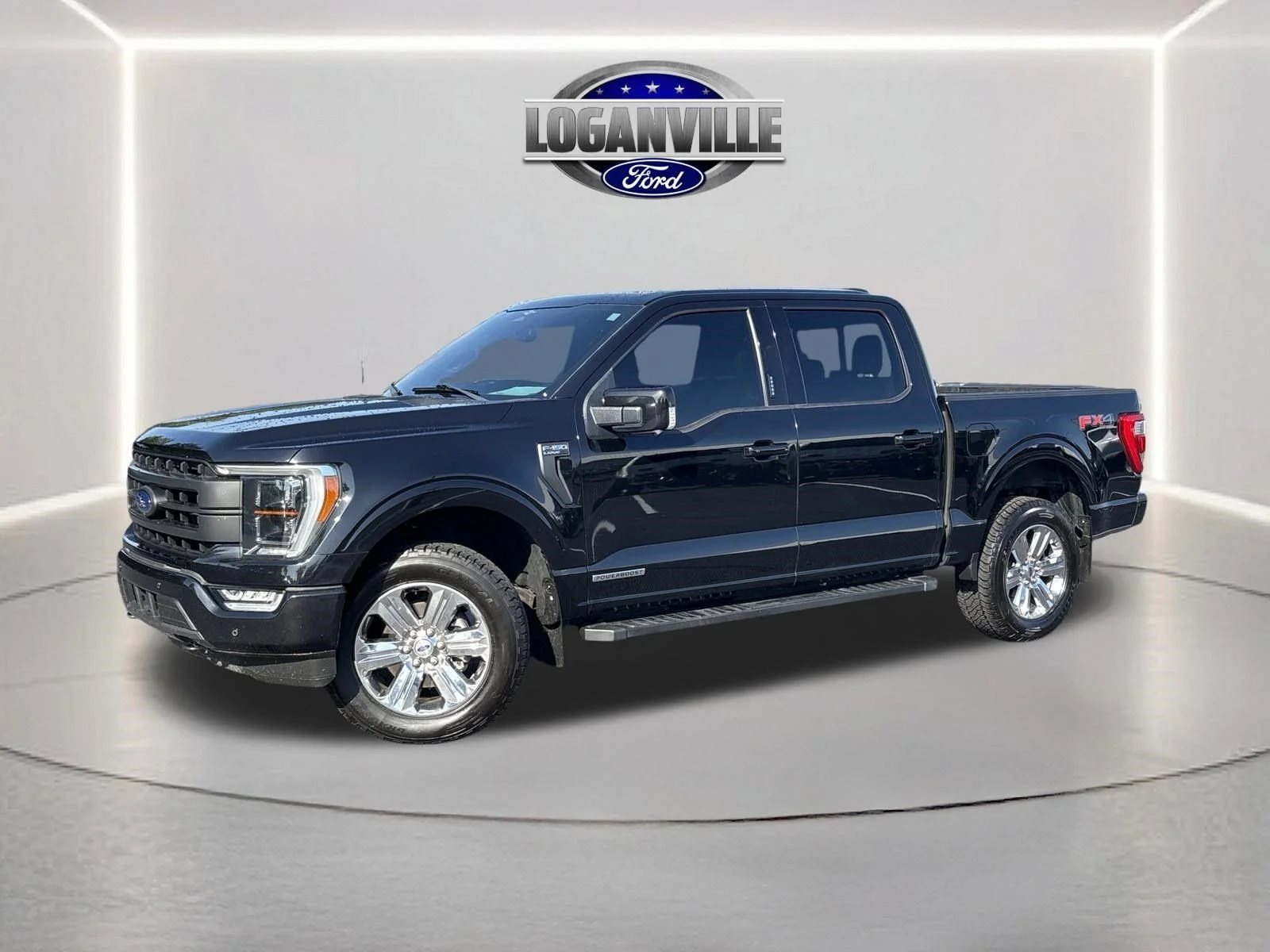 Certified Used 2023 Black Metallic Ford Lariat image 1