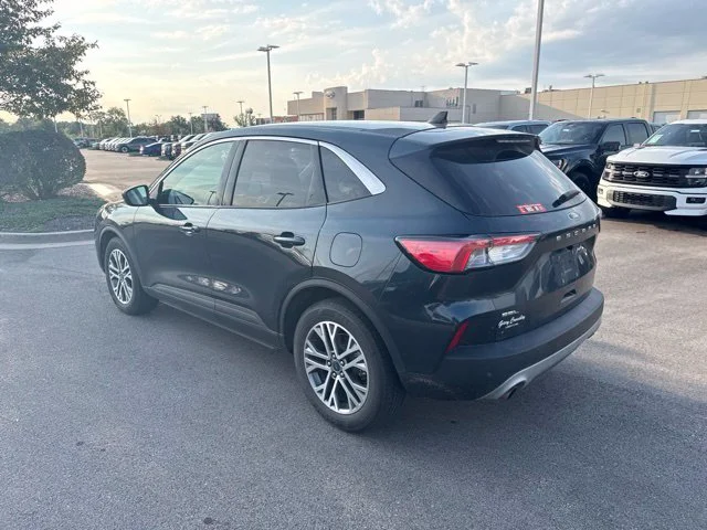 Used 2022 Stone Blue Metallic Ford SEL image 3