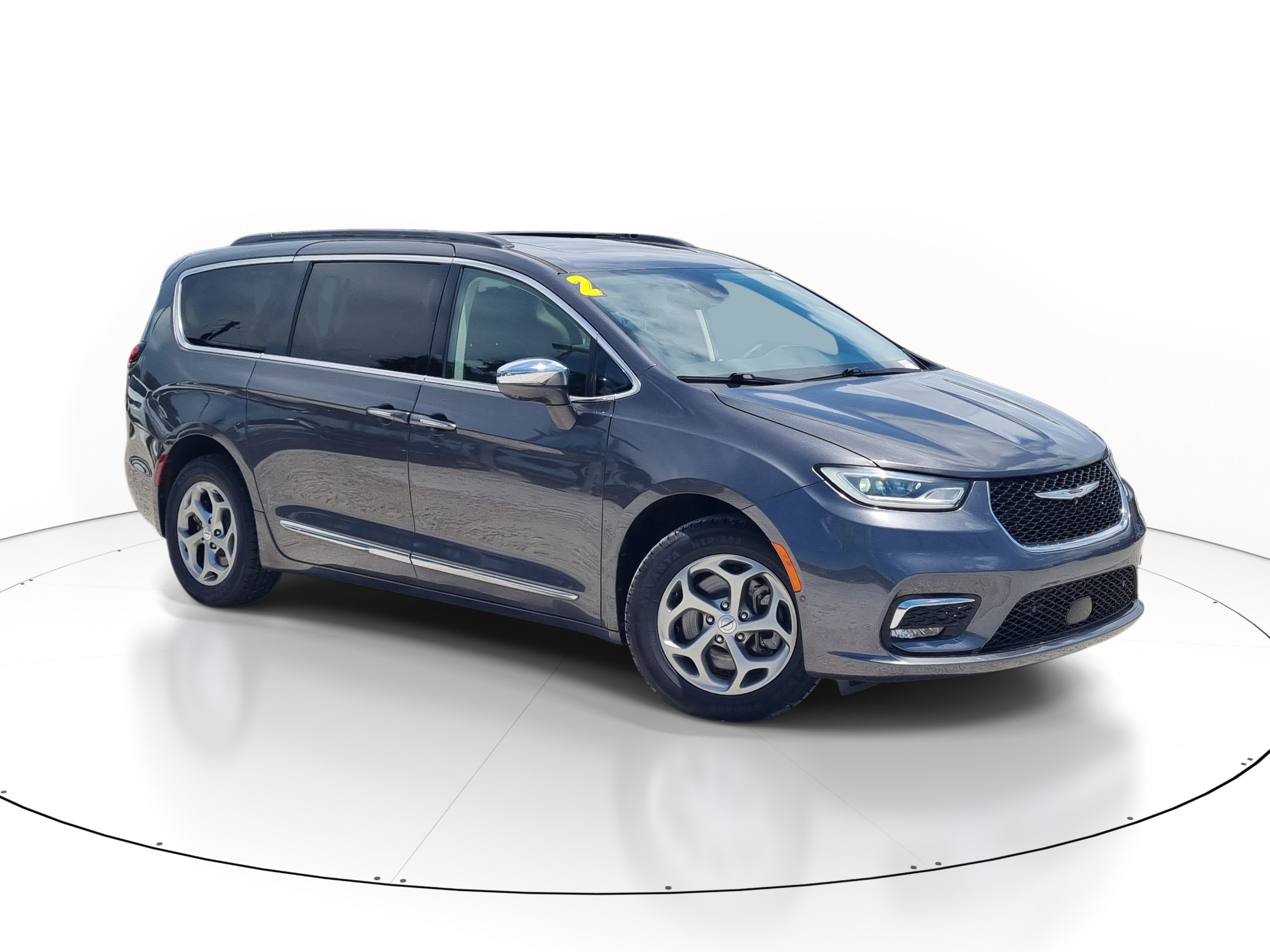 Used 2022 Granite Crystal Metallic Clearcoat Chrysler Limited image 1