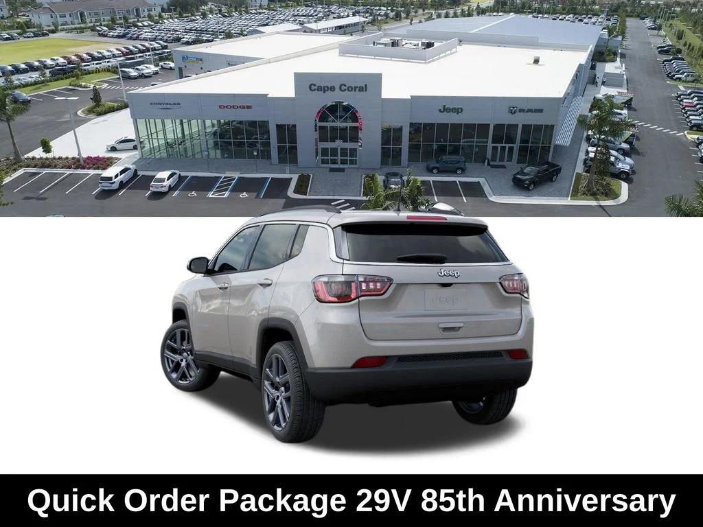 New 2026 Silver Zynith Metallic Clear-Coat Exterior Paint Jeep 85th Anniversary Edition image 3