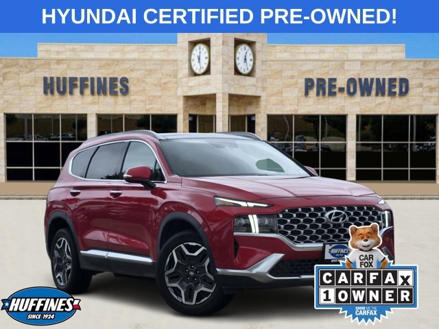 Certified Used 2023 Calypso Red Hyundai Limited image 1