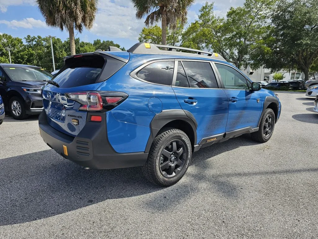 Certified Used 2025 Blue Subaru Wilderness image 3