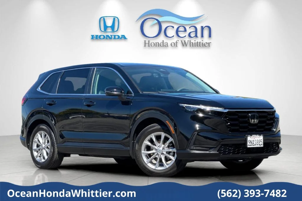 Certified Used 2025 Crystal Black Pearl Honda EX-L image 1