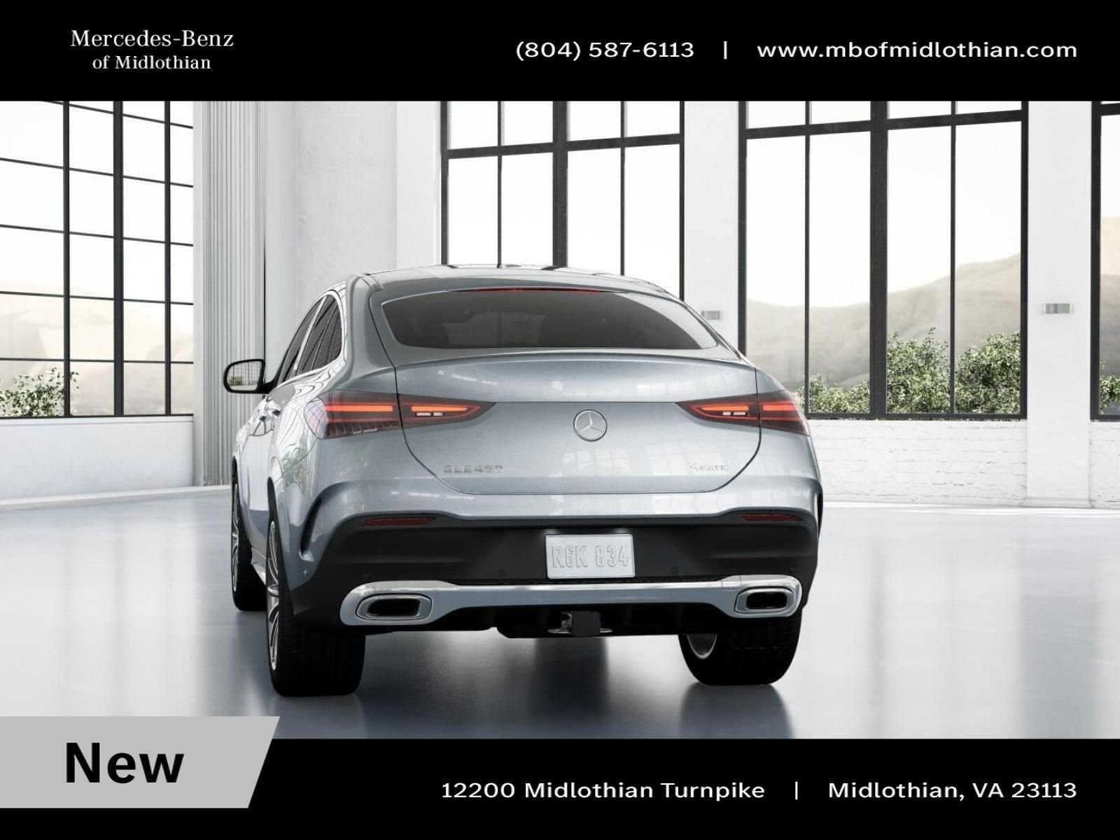 New 2026 Cirrus Silver Metallic Mercedes-Benz GLE 450 Coupe image 26