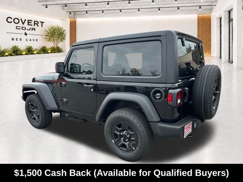 New 2026 Black Clearcoat Jeep Sport image 8